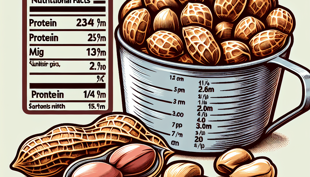 Protein in Peanuts: 1/4 Cup Nutritional Facts