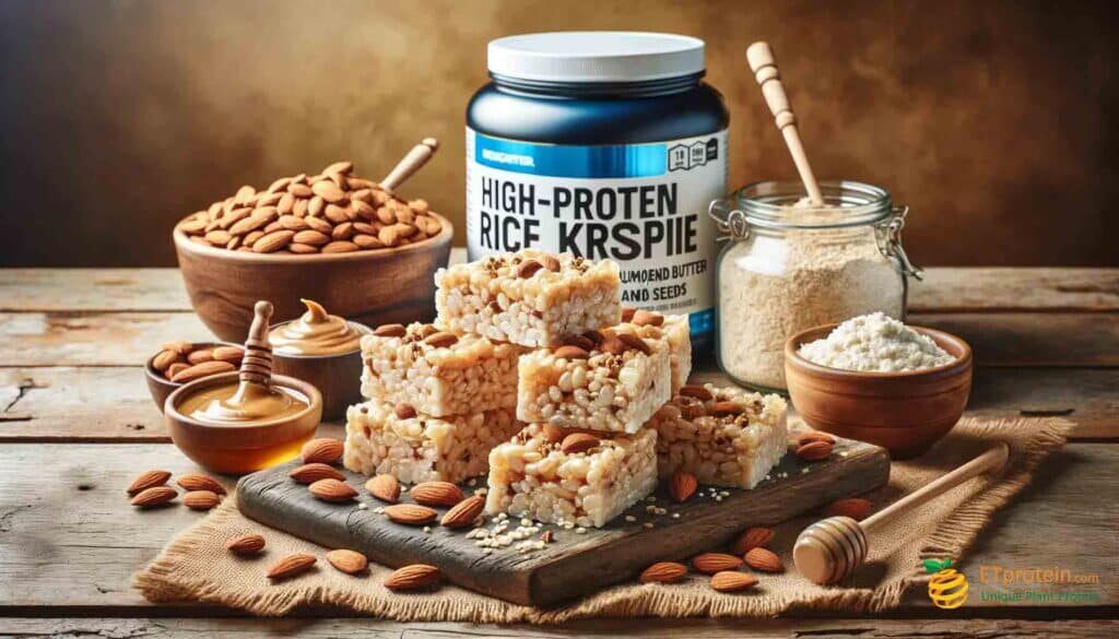 Elevating the Classic Treat: High-Protein Rice Krispie Treats.Discover high-protein Rice Krispie treats with ETprotein's rice protein for a nutritious, delicious snack that supports wellness and muscle recovery.