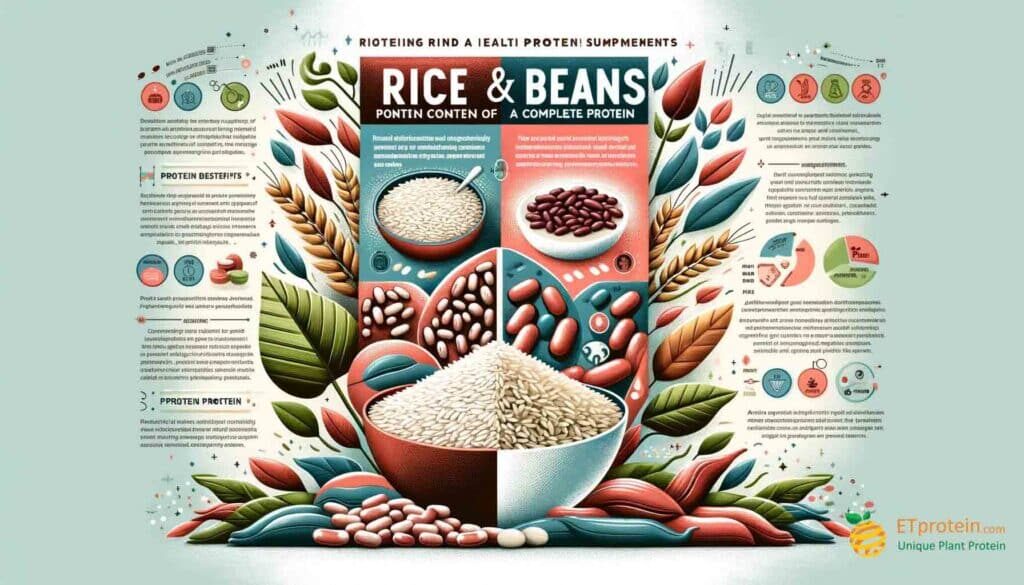 The Essential Guide to Protein in Rice and Beans: A Deep Dive.Discover the power of rice and beans for complete protein and the benefits of ETprotein's sustainable, organic rice protein supplement.