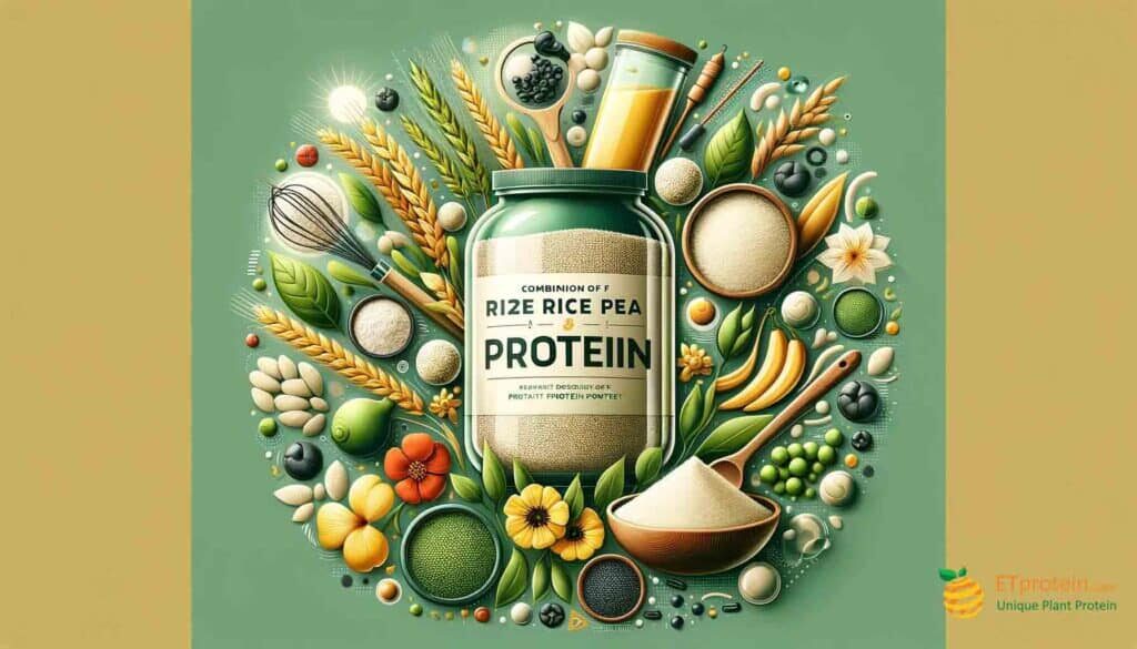 The Comprehensive Guide to Rice and Pea Protein Powder.Explore the benefits of rice and pea protein powders for muscle growth, dietary needs, and sustainability with ETprotein's high-quality products.