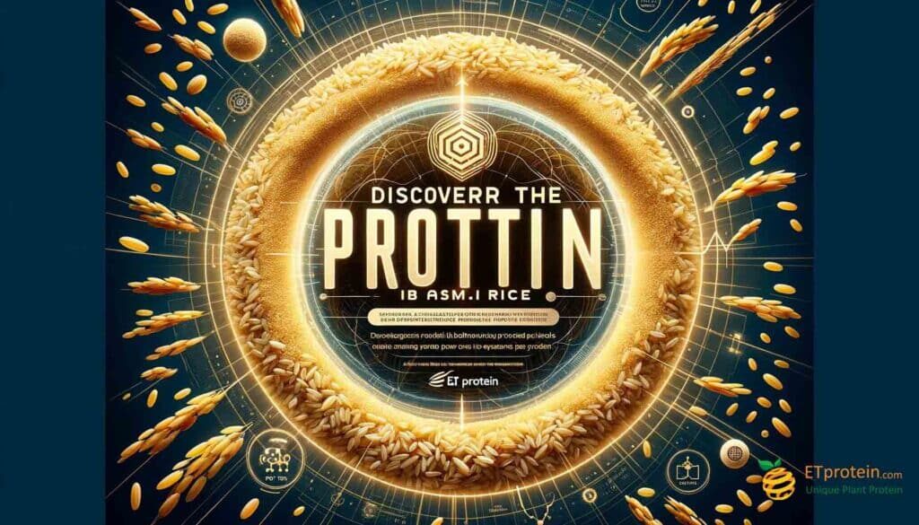 How Much Protein in Basmati Rice: A Quick Guide.Discover the protein content in basmati rice and explore ETprotein's innovative rice protein for a healthier, plant-based diet option.