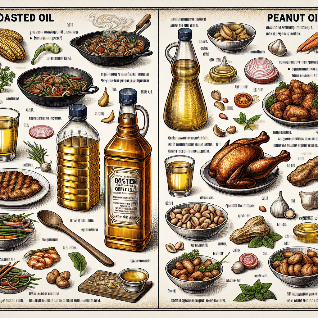 Roasted vs. Peanut Oil: Cooking Uses Compared -ETprotein