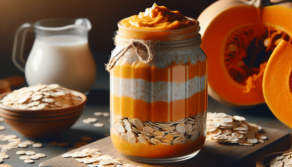 Pumpkin Overnight Oats with Protein Powder Recipe