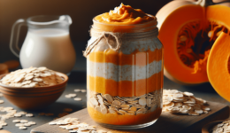 Pumpkin Overnight Oats with Protein Powder Recipe