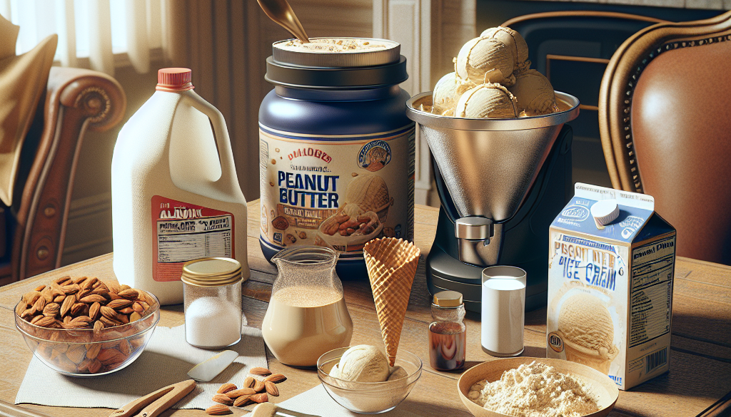 Protein Ice Cream: Peanut Butter Homemade Recipe