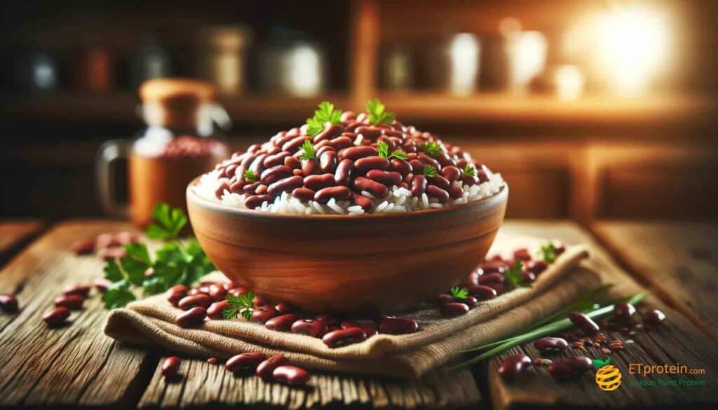 Red Beans and Rice Protein: A Nutritional Marvel.Explore the health benefits of red beans and rice protein: a complete, plant-based protein source for optimal nutrition.