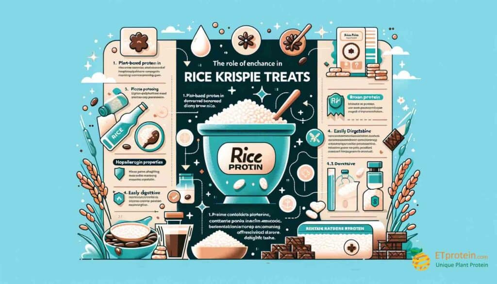 Healthy Rice Krispie Treats Protein: A Classic, Revitalized.Discover healthy Rice Krispie treats with protein, a nutritious snack option enriched with organic ETprotein's rice protein for wellness enthusiasts