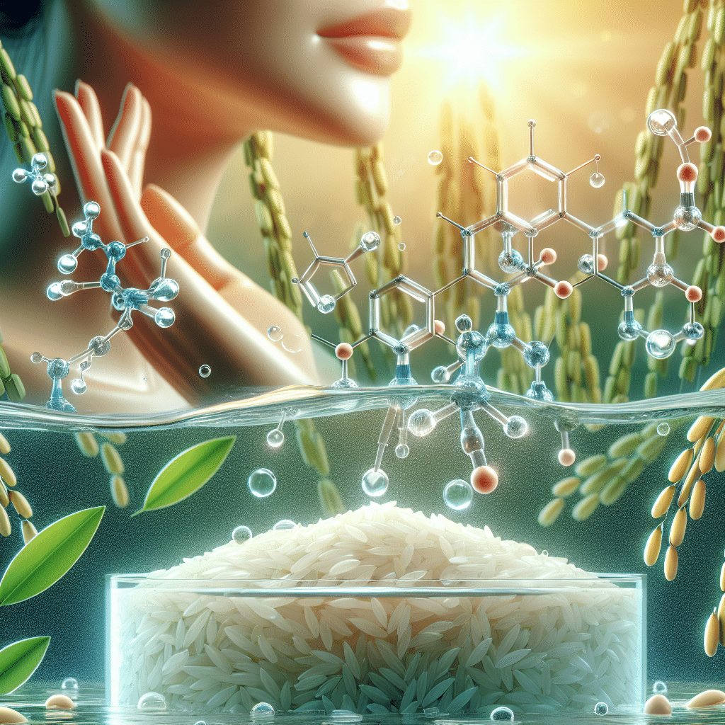 Peptides in Rice Water: Skin and Hair Miracles