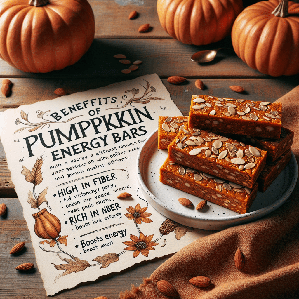 Pumpkin Energy Bars Benefits -ETprotein