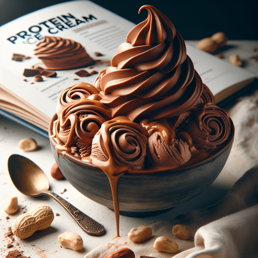 Protein Ice Cream: Chocolate Peanut Butter Recipe