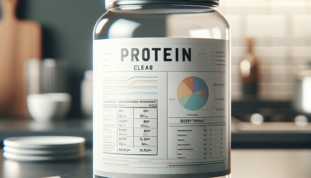 Protein Clear: Transparent Nutritional Value