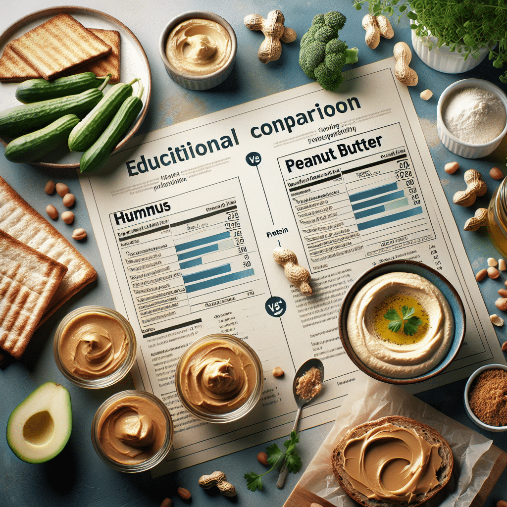 Protein Comparison: Hummus vs. Peanut Butter