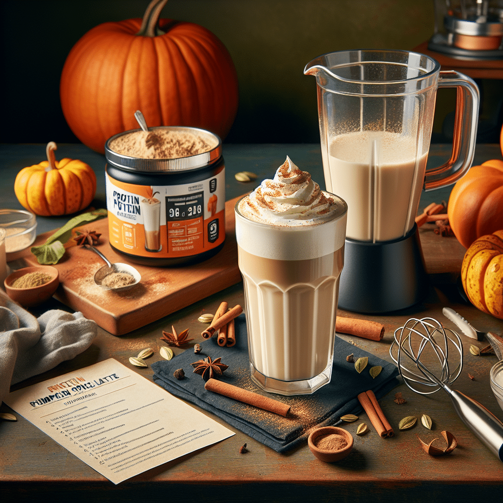 Protein Pumpkin Spice Latte Crafting