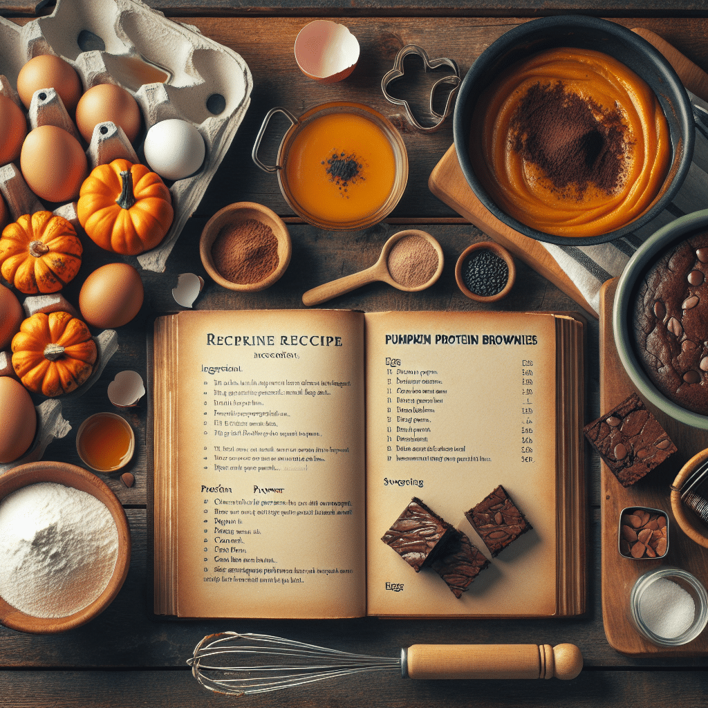 Pumpkin Protein Brownies Method -ETprotein