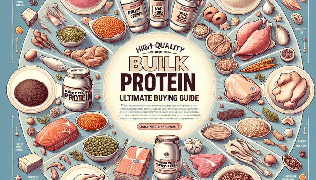 High-Quality Bulk Protein: Ultimate Buying Guide