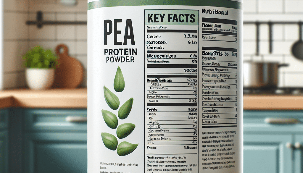 Pea Protein Powder Nutrition: Key Facts