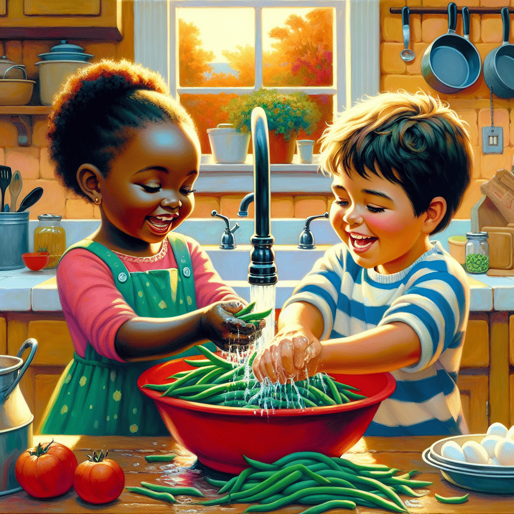 Children and Green Beans: Encouraging Healthy Eating