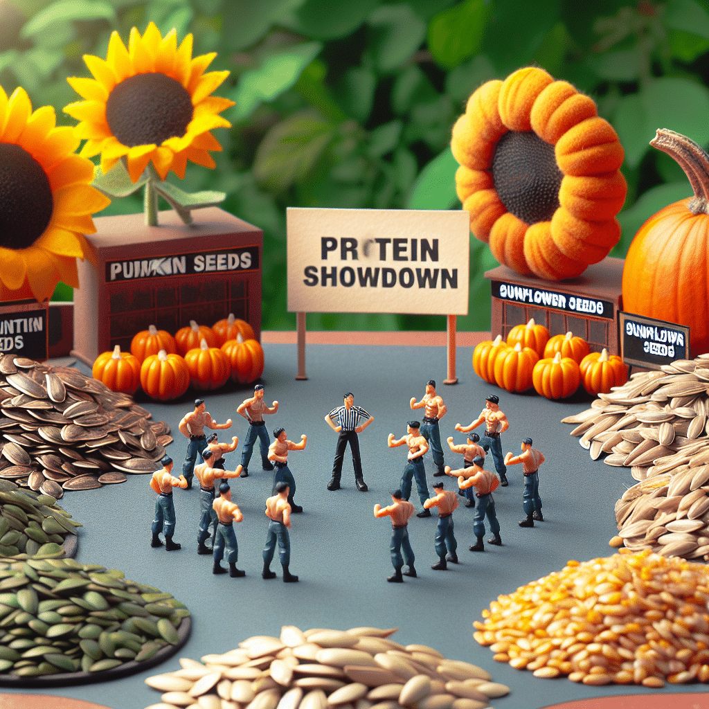 Pumpkin vs Sunflower Seeds: Protein Showdown