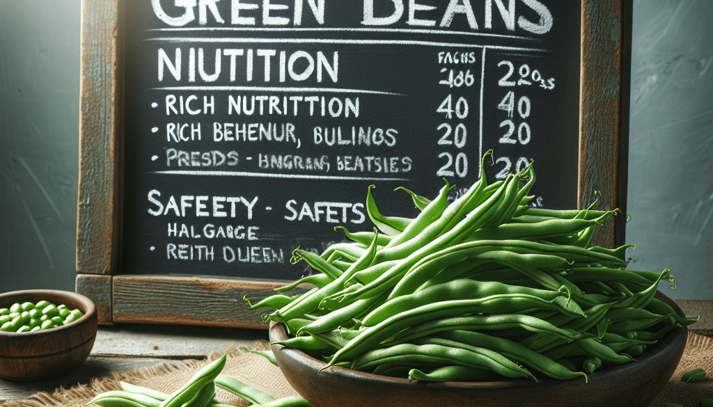 Raw Green Beans: Nutrition and Safety