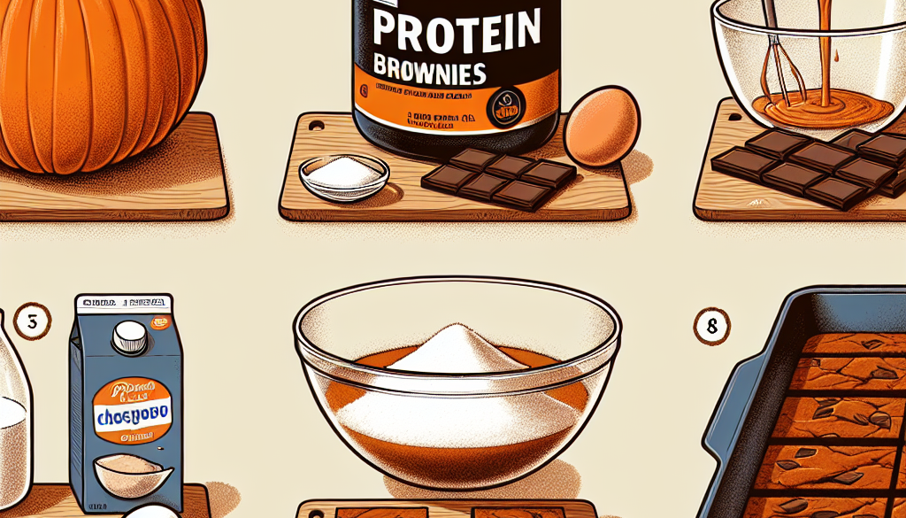 Pumpkin Protein Brownies Method