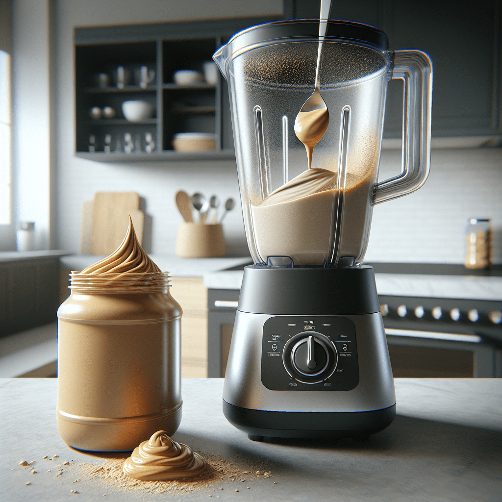 Protein Powder: Blending with Peanut Butter