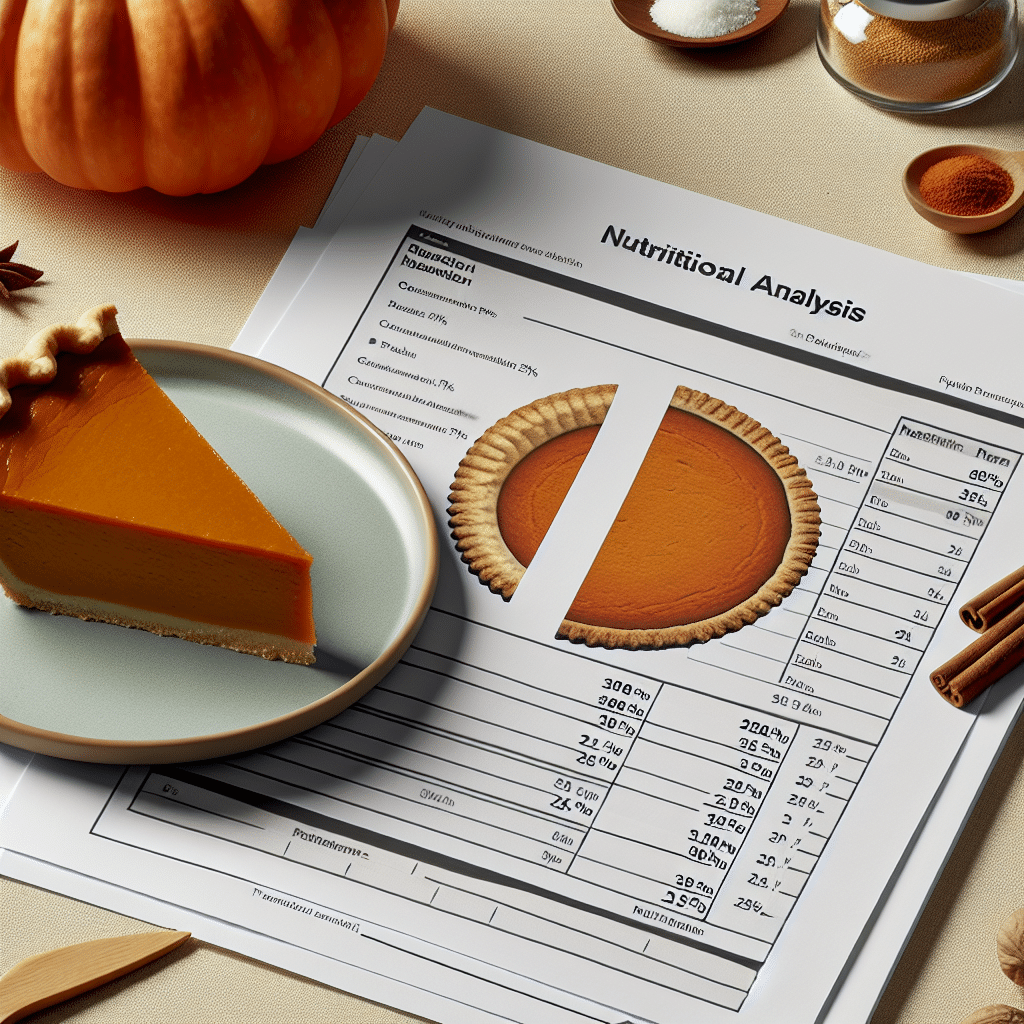 Pumpkin Pie Nutrition Analysis