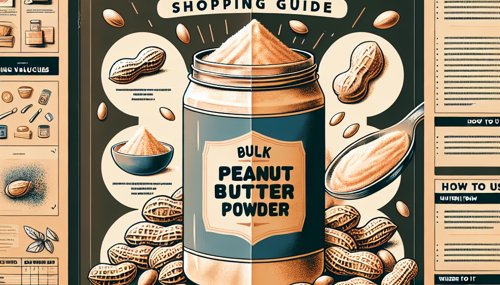 Bulk Peanut Butter Powder: Shopping Guide