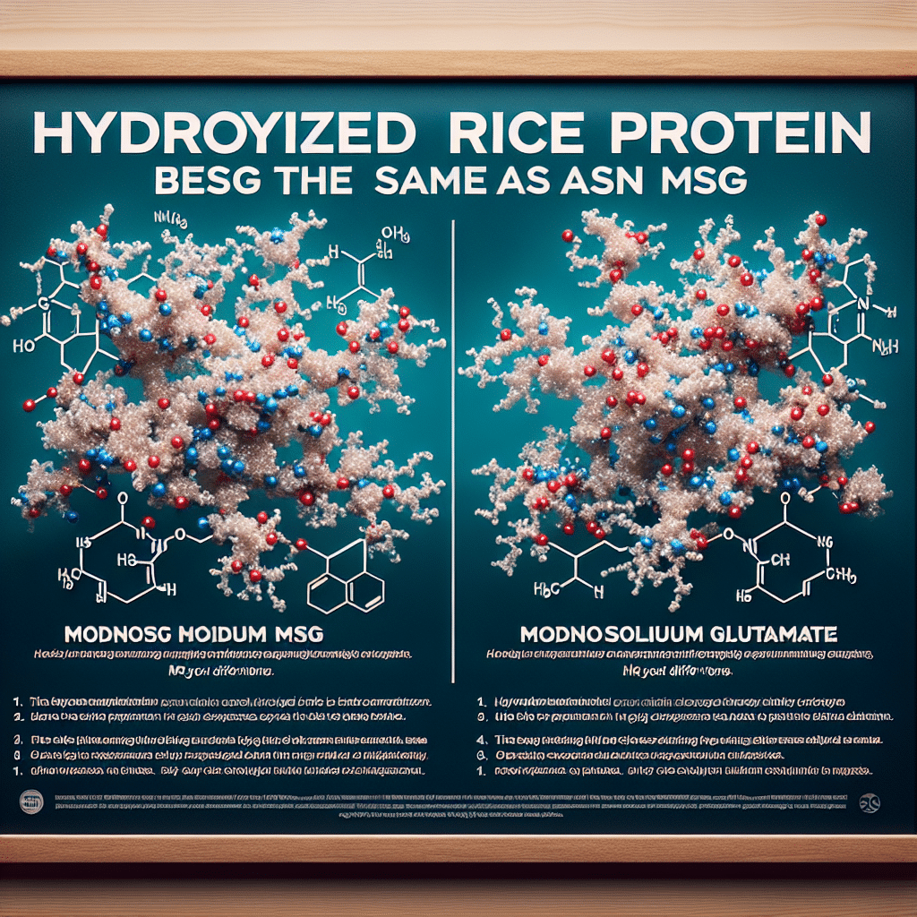 Is Hydrolyzed Rice Protein MSG: Debunking Myths