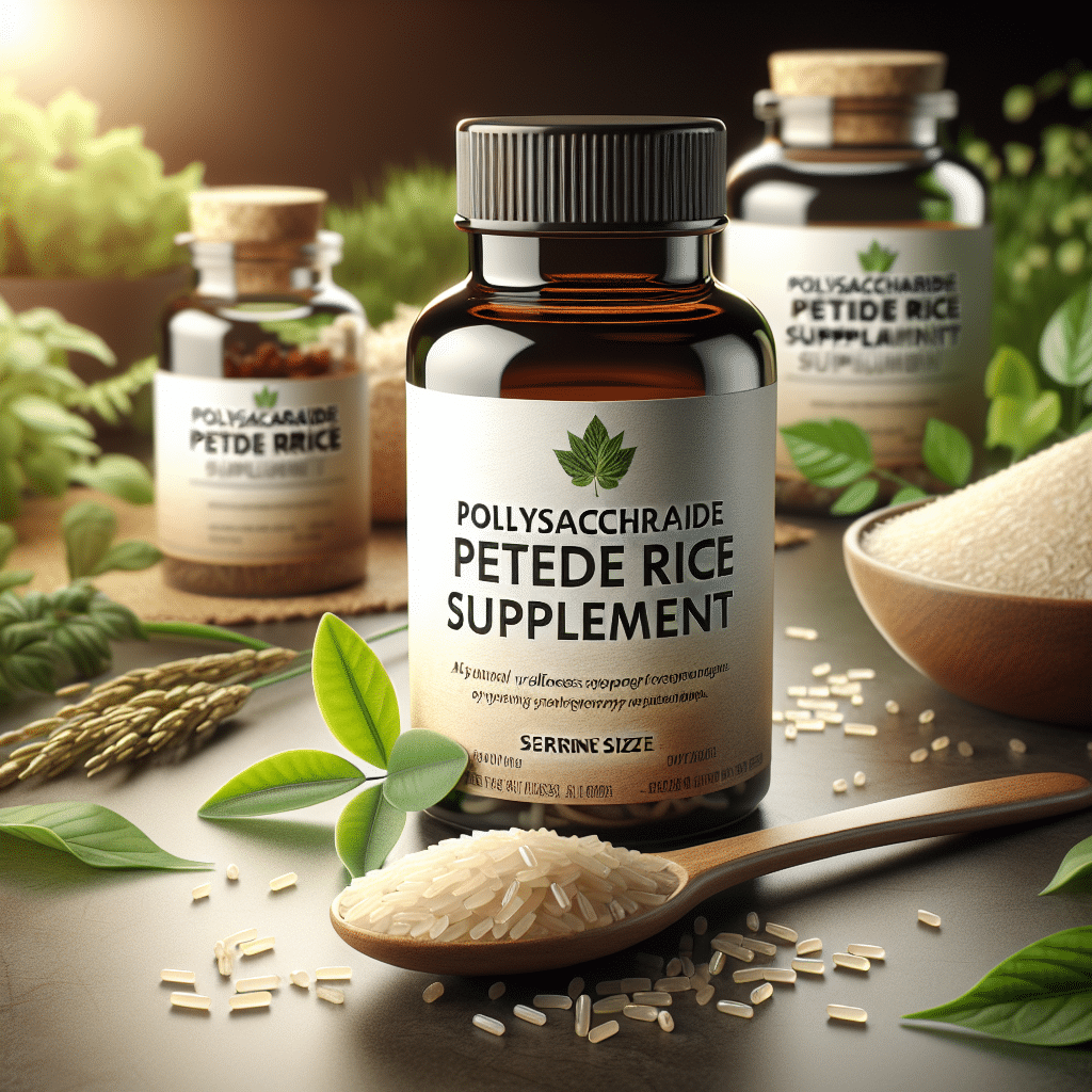 Polysaccharide Peptide Rice Supplement: Wellness Boost