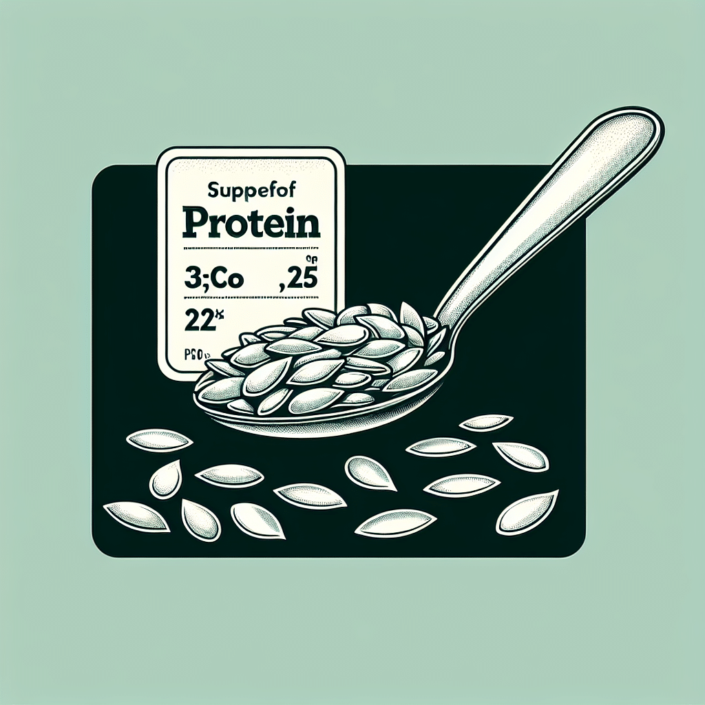 Содержание белка в 1 столовой ложке семян тыквы – ETprotein