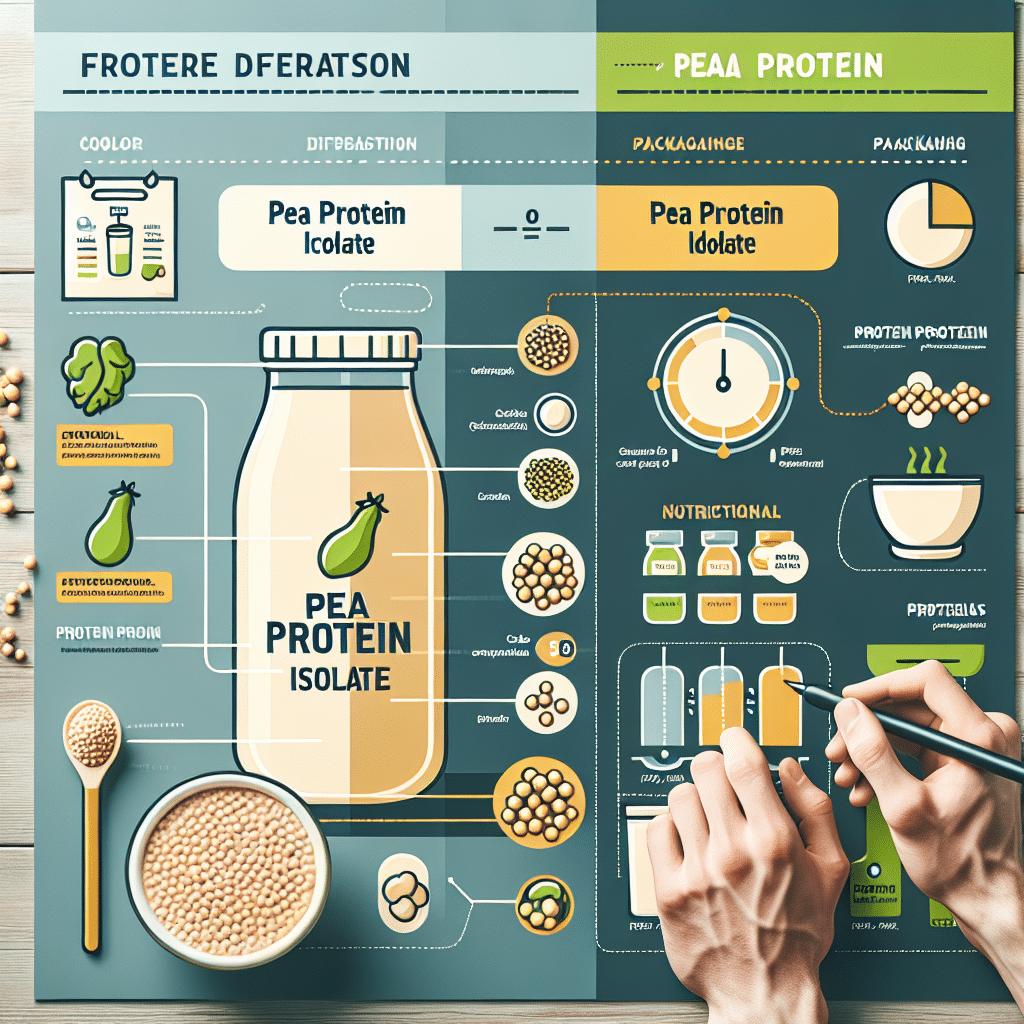 Pea Protein Isolate vs Pea Protein: Key Differences