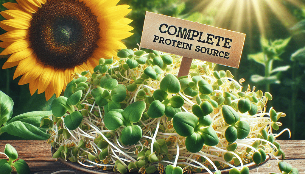 Complete Protein: The Sunflower Sprouts Secret