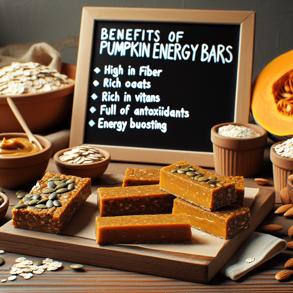 Pumpkin Energy Bars Benefits -ETprotein