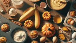 Banana Pumpkin Protein Muffins Recipe