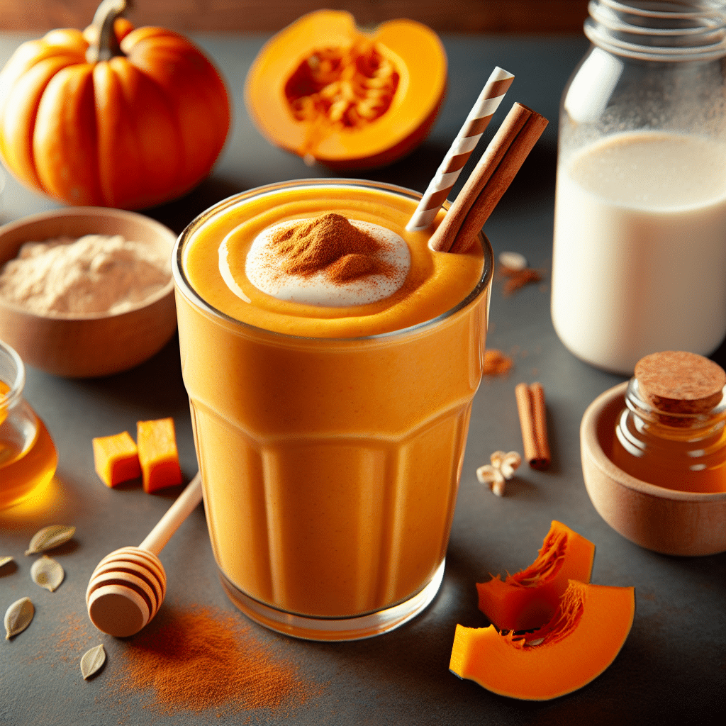 Pumpkin Puree Protein Shake Blend