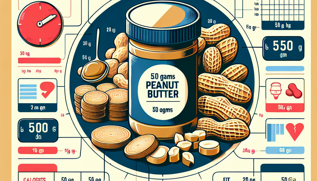 50 Grams Peanut Butter: Nutrition Overview