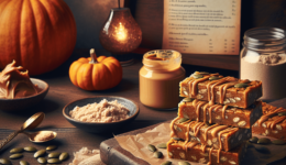 Peanut Butter Pumpkin Protein Bars Recipe