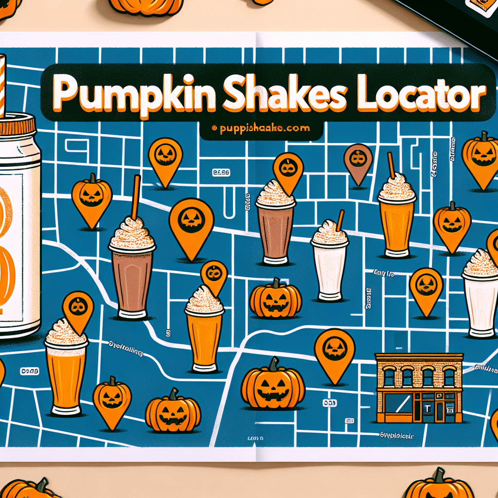 Pumpkin Shakes Near Me Locator