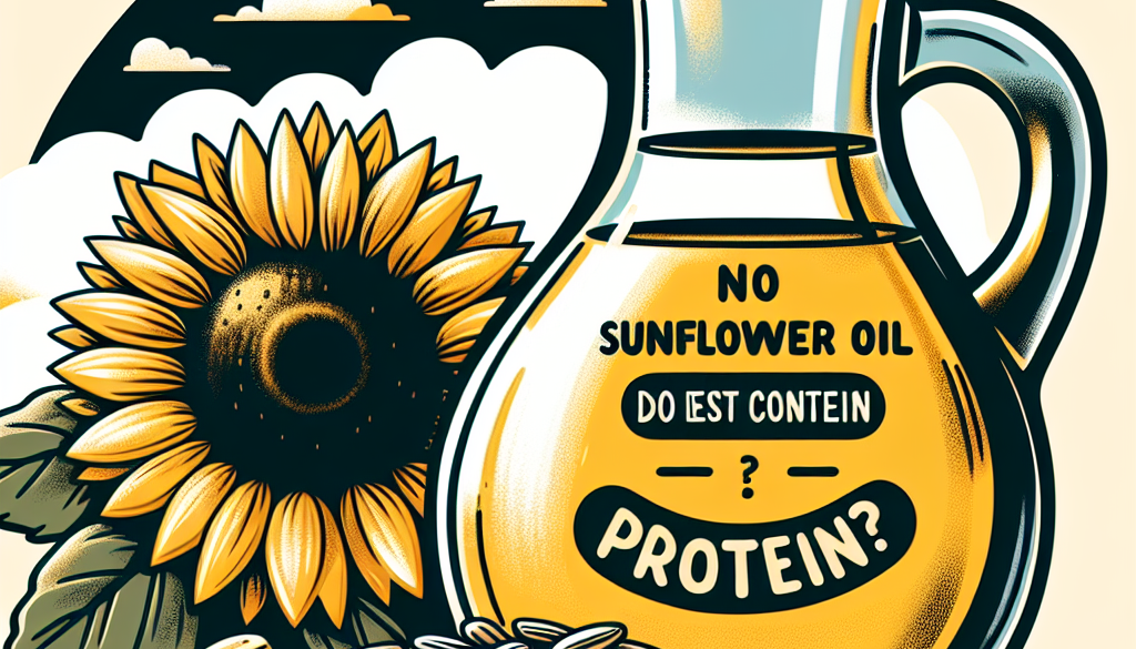 Does Sunflower Oil Contain Protein? The Answer