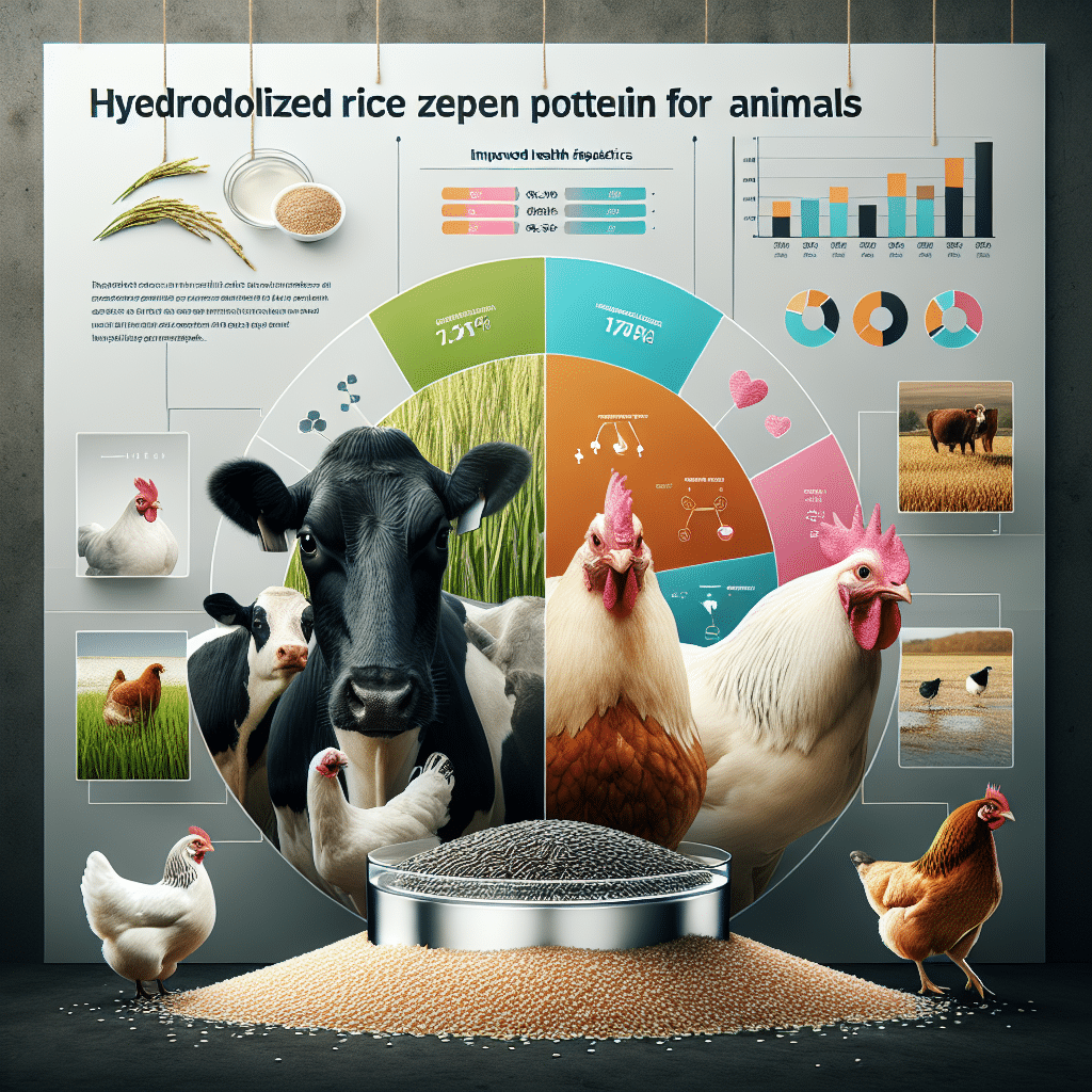 Hydrolyzed Rice Protein for Animals: Health Impact