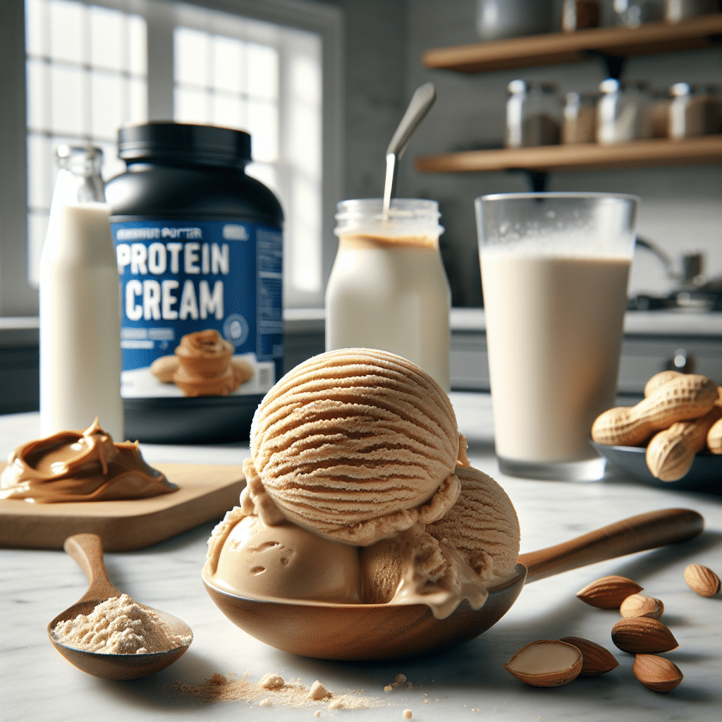 Ice Cream: Peanut Butter Protein Recipe