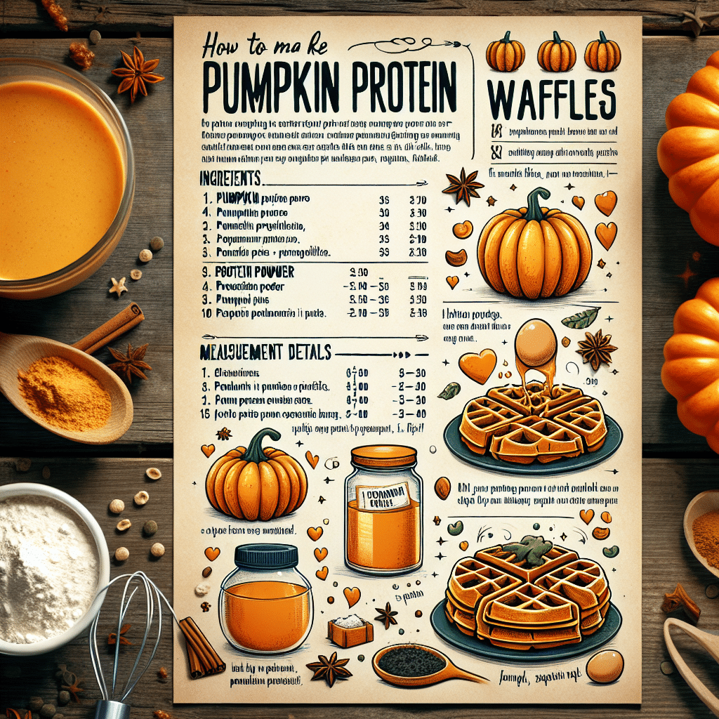 Pumpkin Protein Waffles Recipe