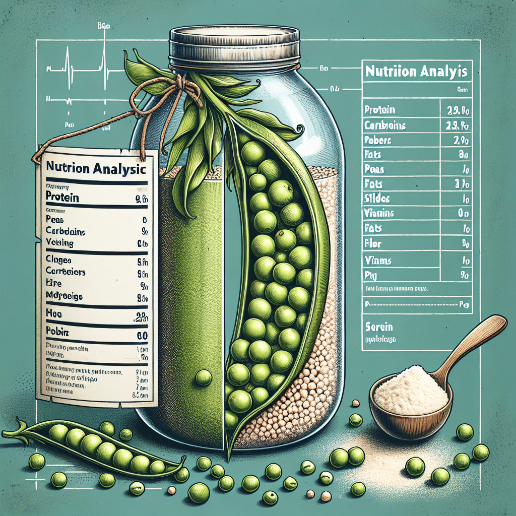 What is Pea Protein Isolate: Nutrient Analysis