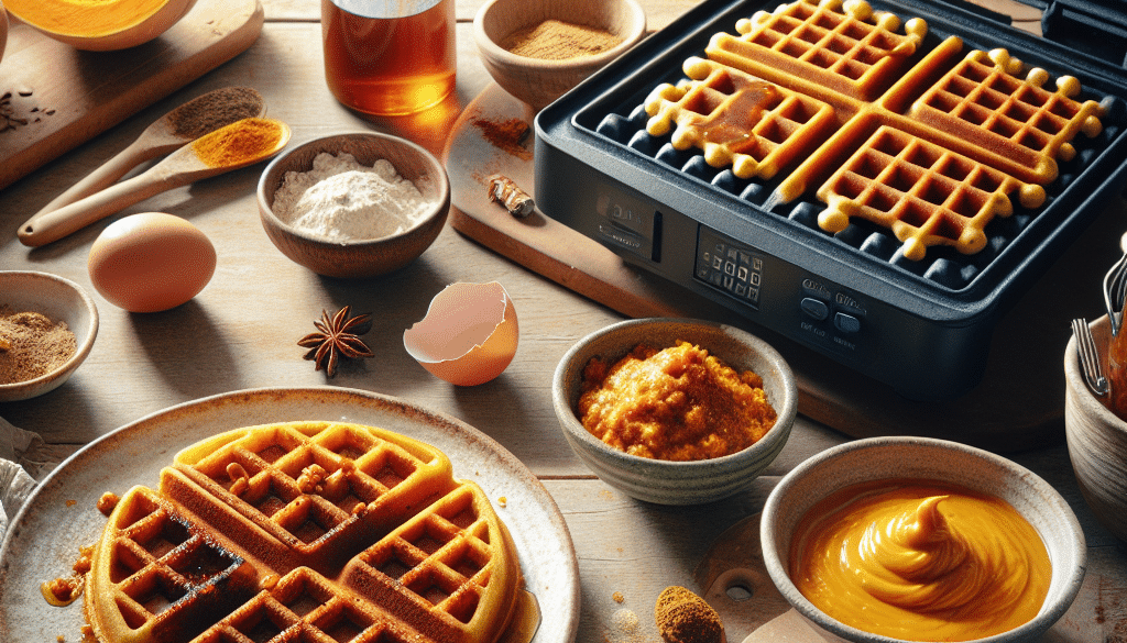 Pumpkin Protein Waffles Recipe