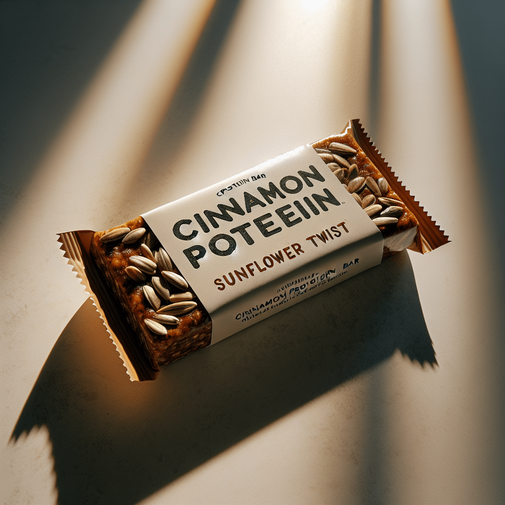 Cinnamon Protein Bars: Sunflower Twist