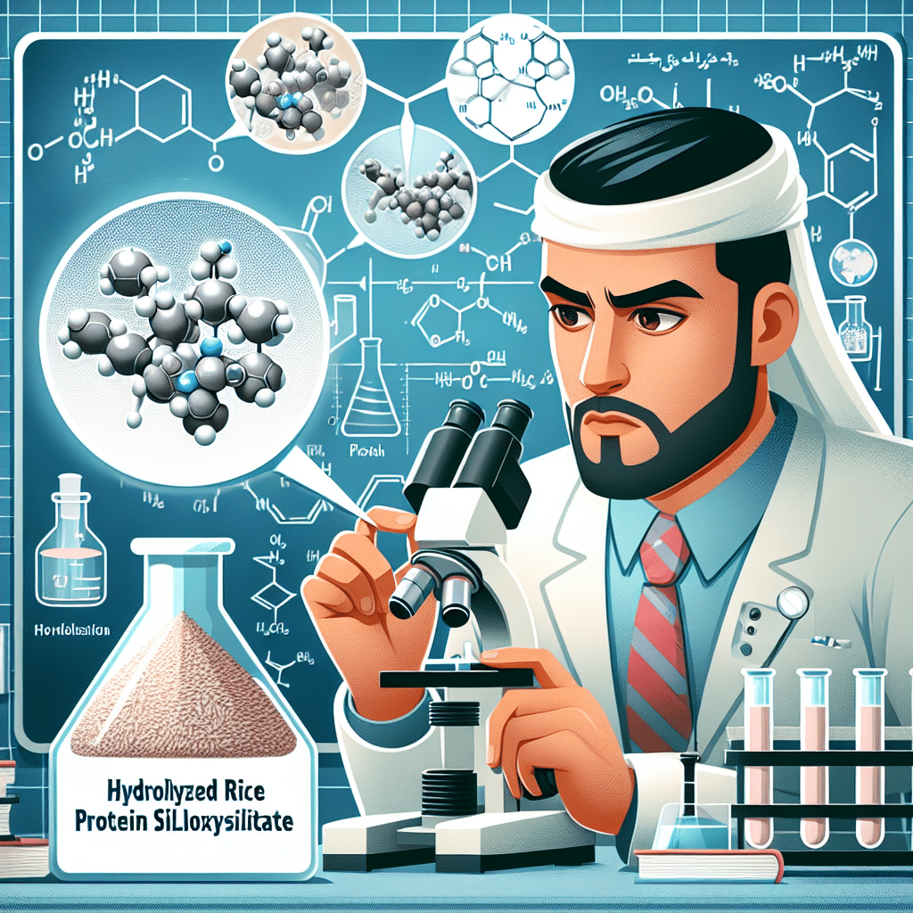 Hydrolyzed Rice Protein Siloxysilicate: Innovative Use