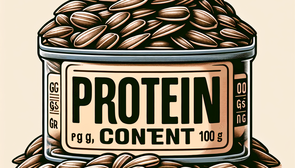 100g Sunflower Seeds: Protein Content