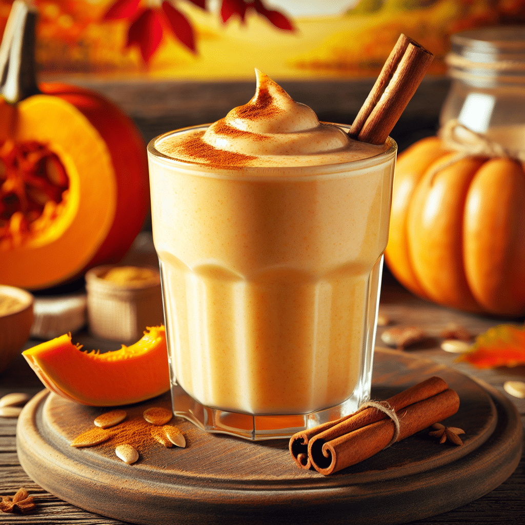 Pumpkin Protein Shake No Banana -ETprotein