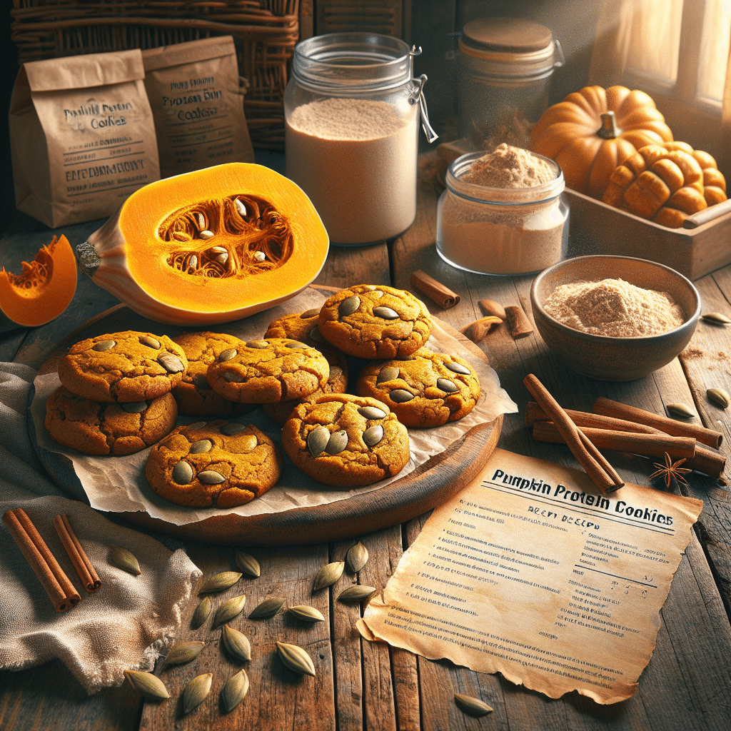 Pumpkin Protein Cookies Recipe -ETprotein