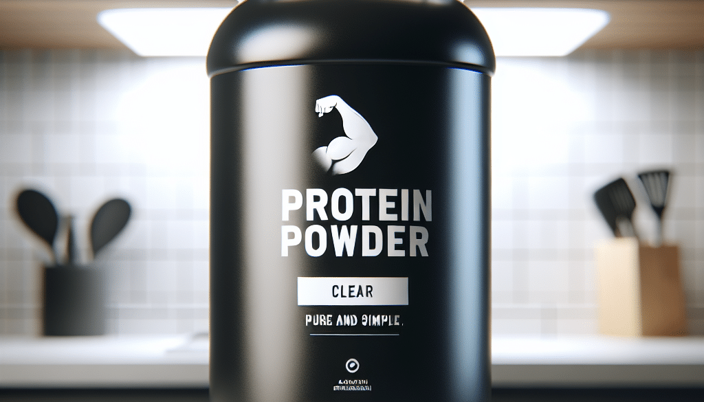 Protein Powder Clear: Pure and Simple